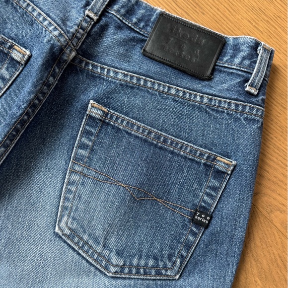 Ikeda Canada 700 Series Vintage Men's Straight Leg Blue Jeans - Size 31 - Picture 12 of 12